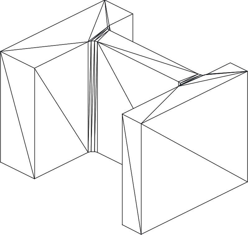 I-section column as a Navisworks mesh